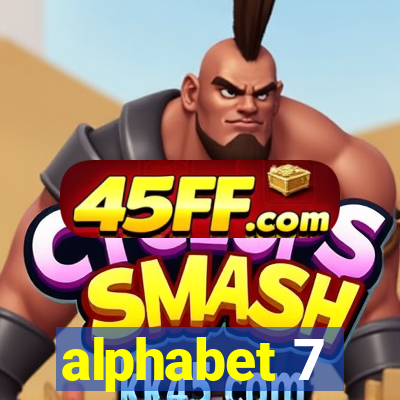 alphabet 7
